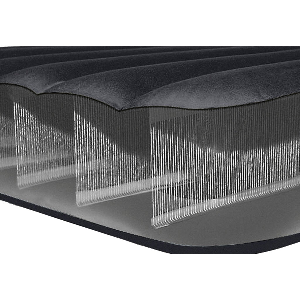 Intex 64146 repose-oreiller matelas pneumatique double classique + pompe 99x191x25 cm noir