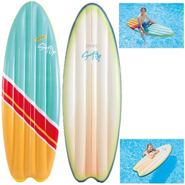 Intex - Planche de surf-blanc vert