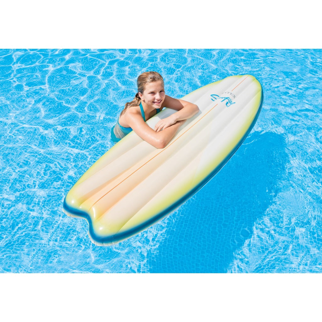 Intex - Planche de surf-blanc vert