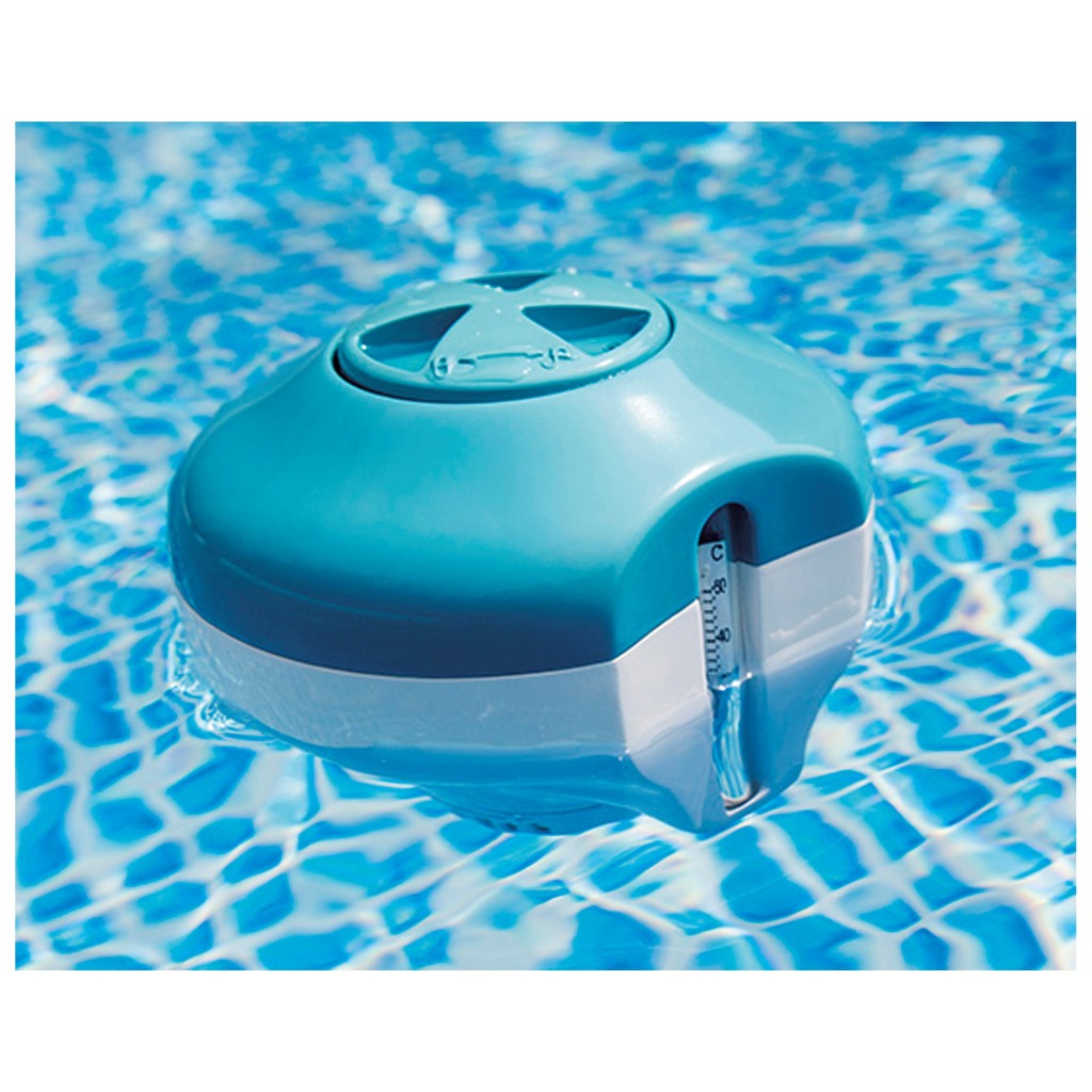 Flotteur de chlore Intex 2 en 1 avec thermomètre
