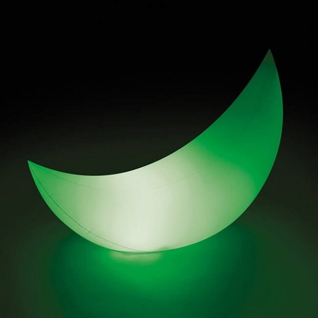 Intex 68693 éclairage LED gonflable demi-lune 135x43x89 cm