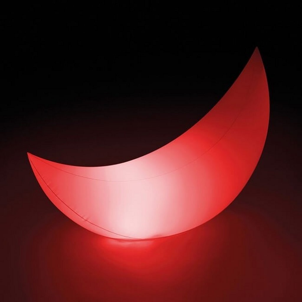 Intex 68693 éclairage LED gonflable demi-lune 135x43x89 cm