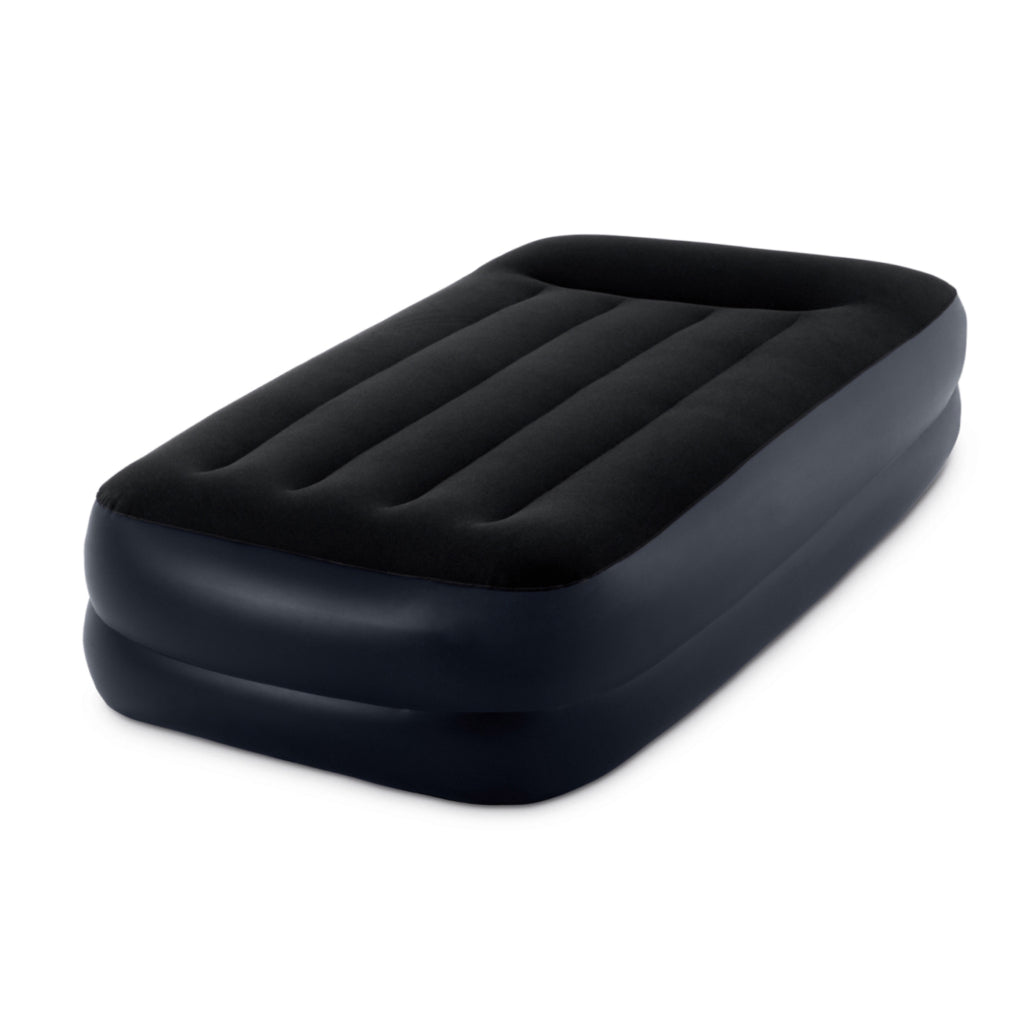 Intex 64122np repose-oreiller matelas pneumatique surélevé 99x191x42 cm noir