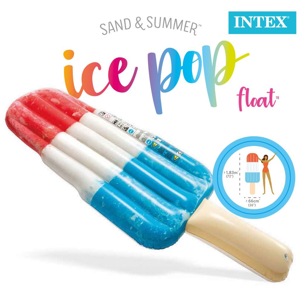 Intex 58774eu matelas pneumatique popsicle 183x66 cm