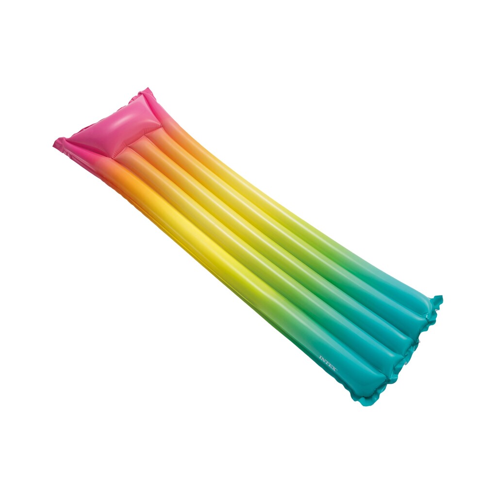 Intex 58721eu matelas pneumatique arc-en-ciel 183x69 cm