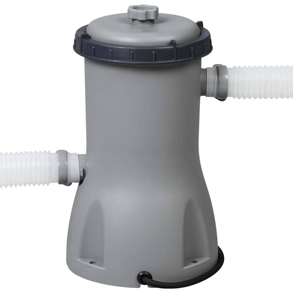 Bestway piscine acier pro set rond 305 (bleu, avec pompe de filtration (220-240v))