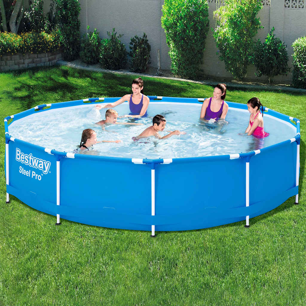 Piscine Bestway cadre pro acier 366x76 cm