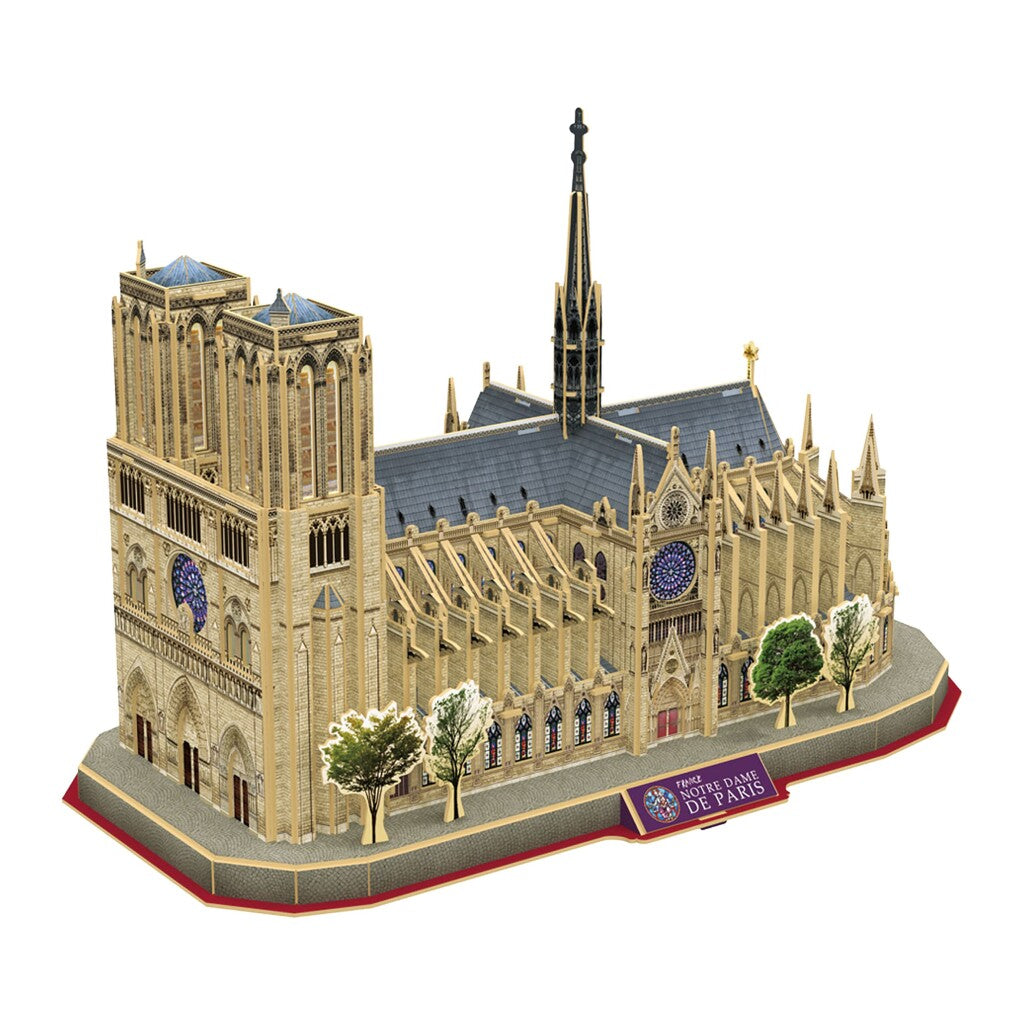 Puzzle 3D cubique amusant national Geographic notre barrage paris
