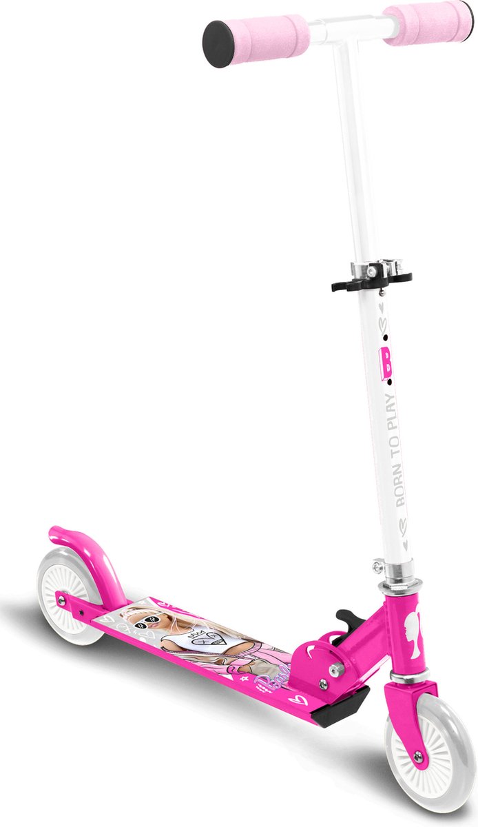 Mattel Barbie à 2 roues Kinderstep pliable Fook Free rose
