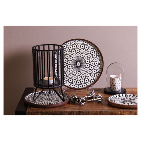 Cloche Clayre eef 6gl3477 transparent 23x29 cm