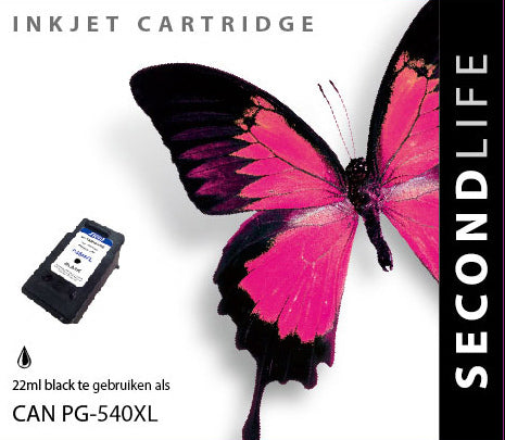 Kangaro SL-11011171 Cartouche Secondlife Canon PG 540 XL Noir