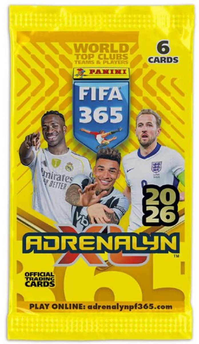 Adrenalyn xl fifa365 25 26 méga pack de démarrage | 2 pièces
