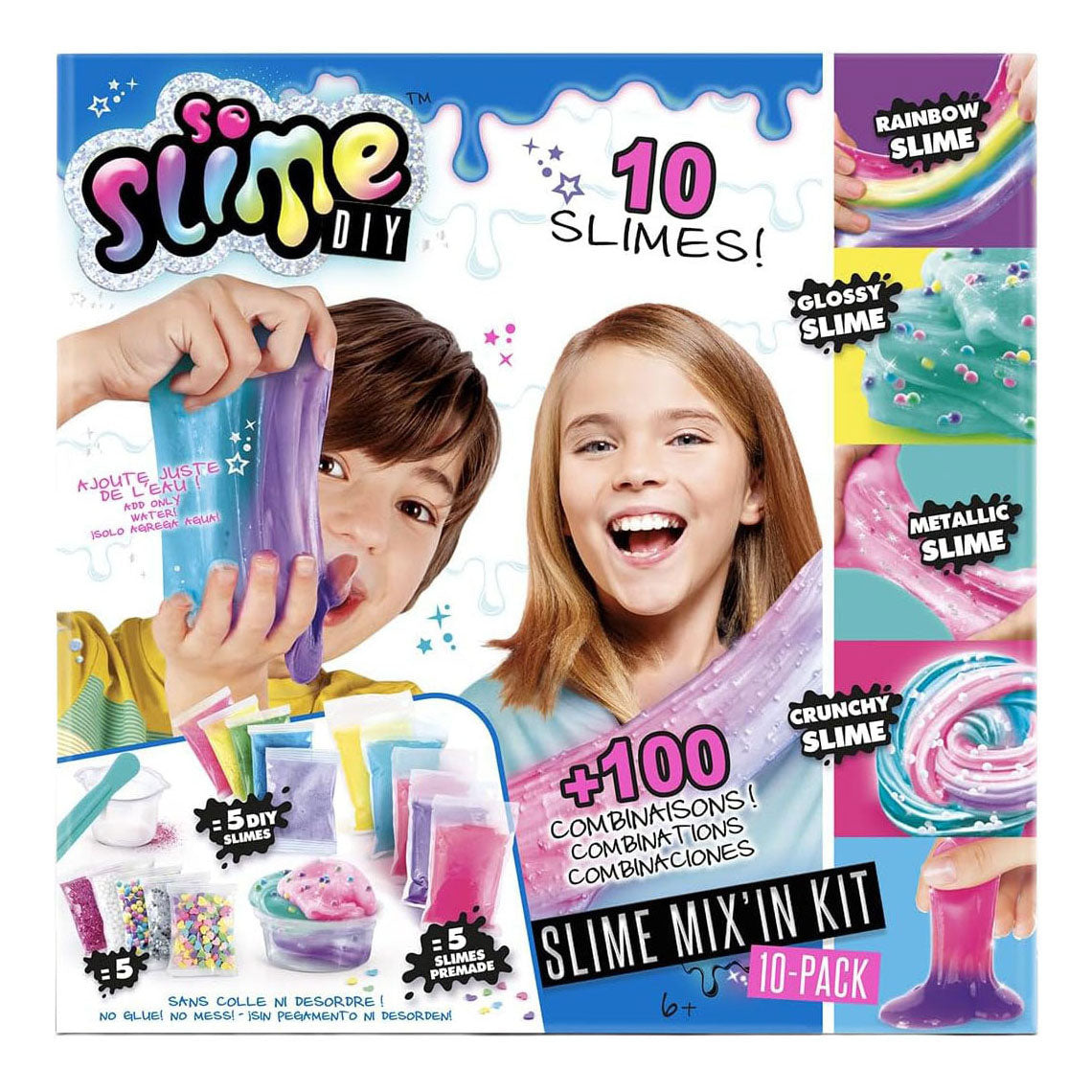 Kit So slime mix'in - 10 pcs.