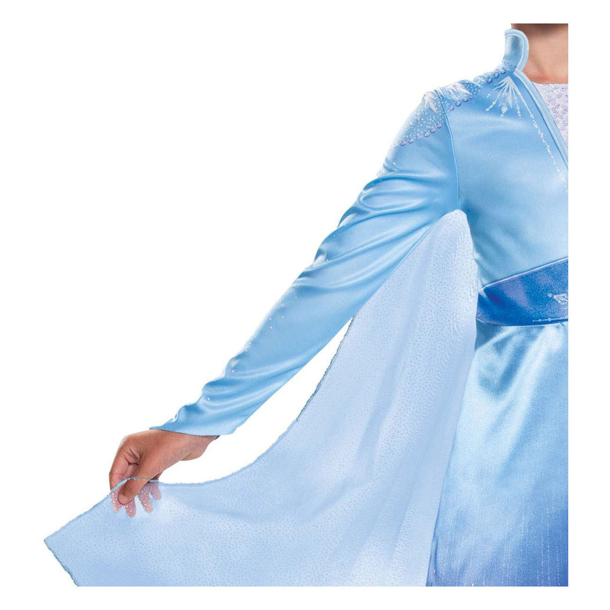 Déguisement Disney Frozen Elsa, robe classique officielle, taille s (5-6 ans), fille