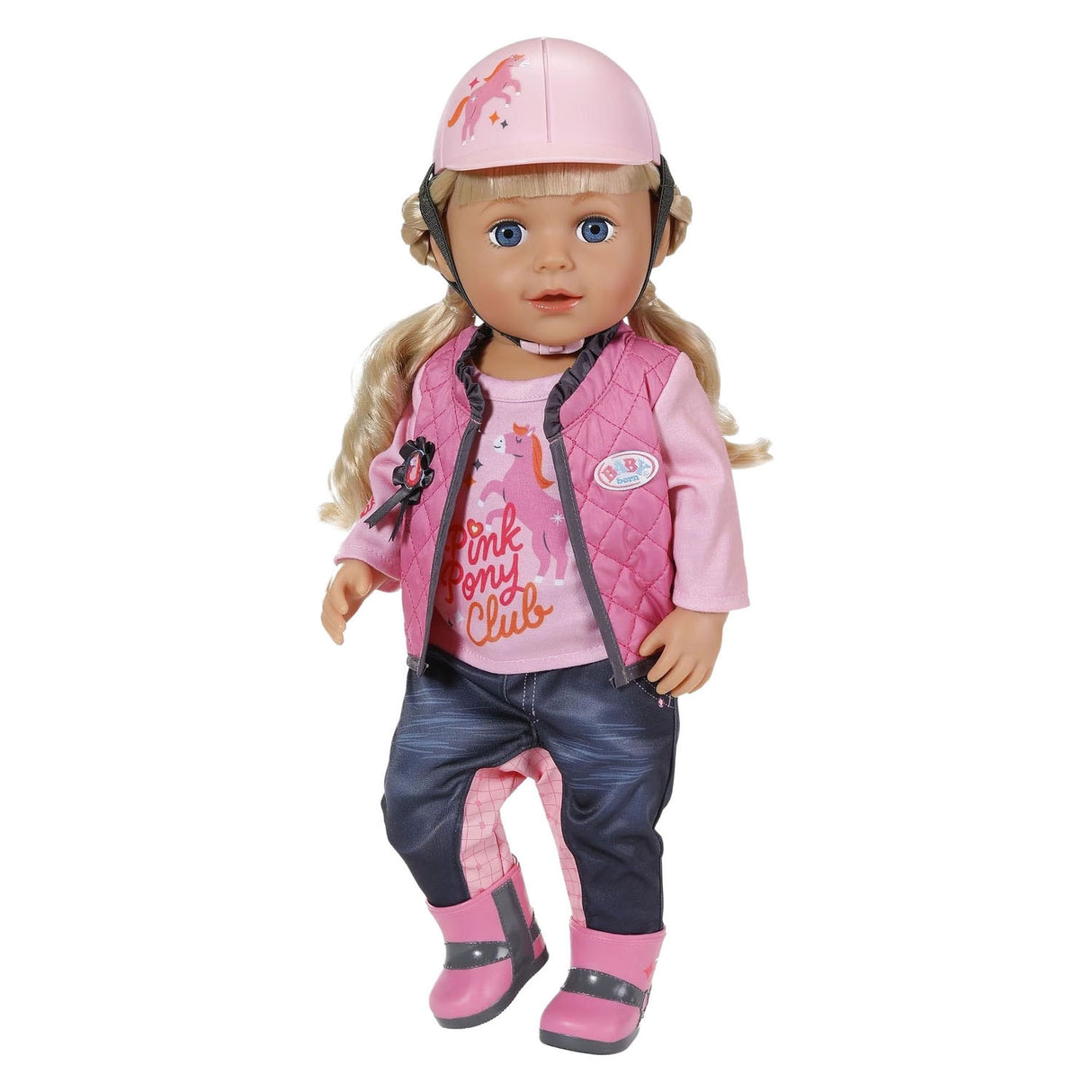 Baby born paardrijkleding - 43cm