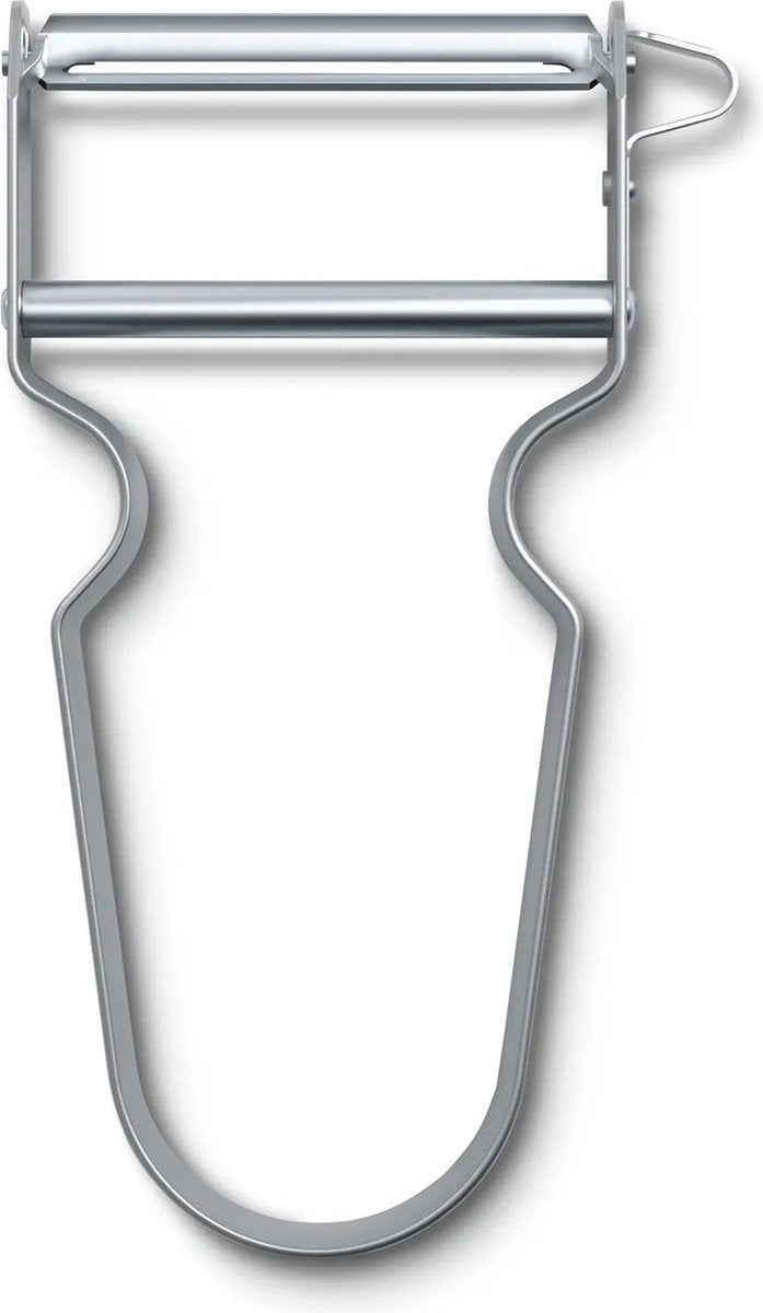 Éplucheur Victorinox rex – éplucheur emblématique – ultra-tranchant – ergonomique – aluminium – brossé