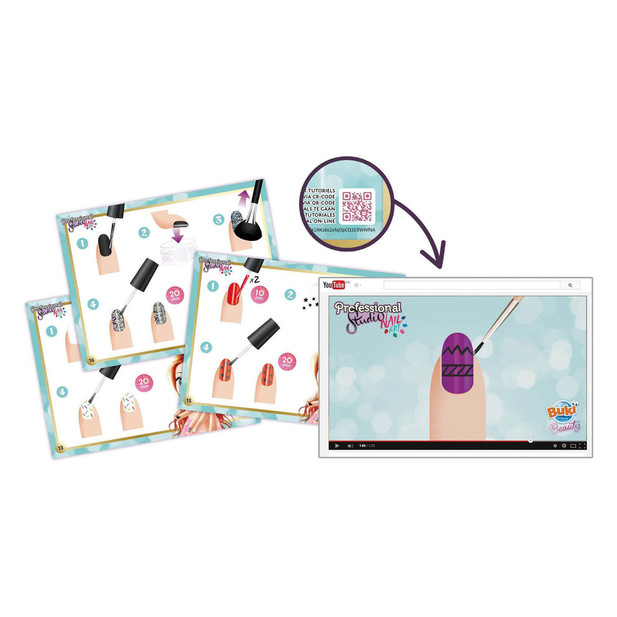 Buki france buki - onglerie - vernis à ongles - manucure