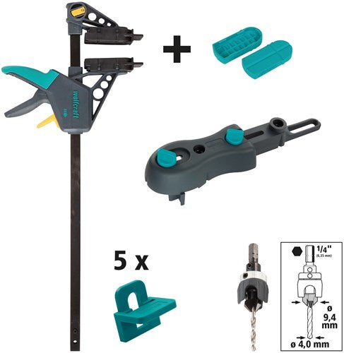Ensemble de terrasse Wolfcraft 6988000