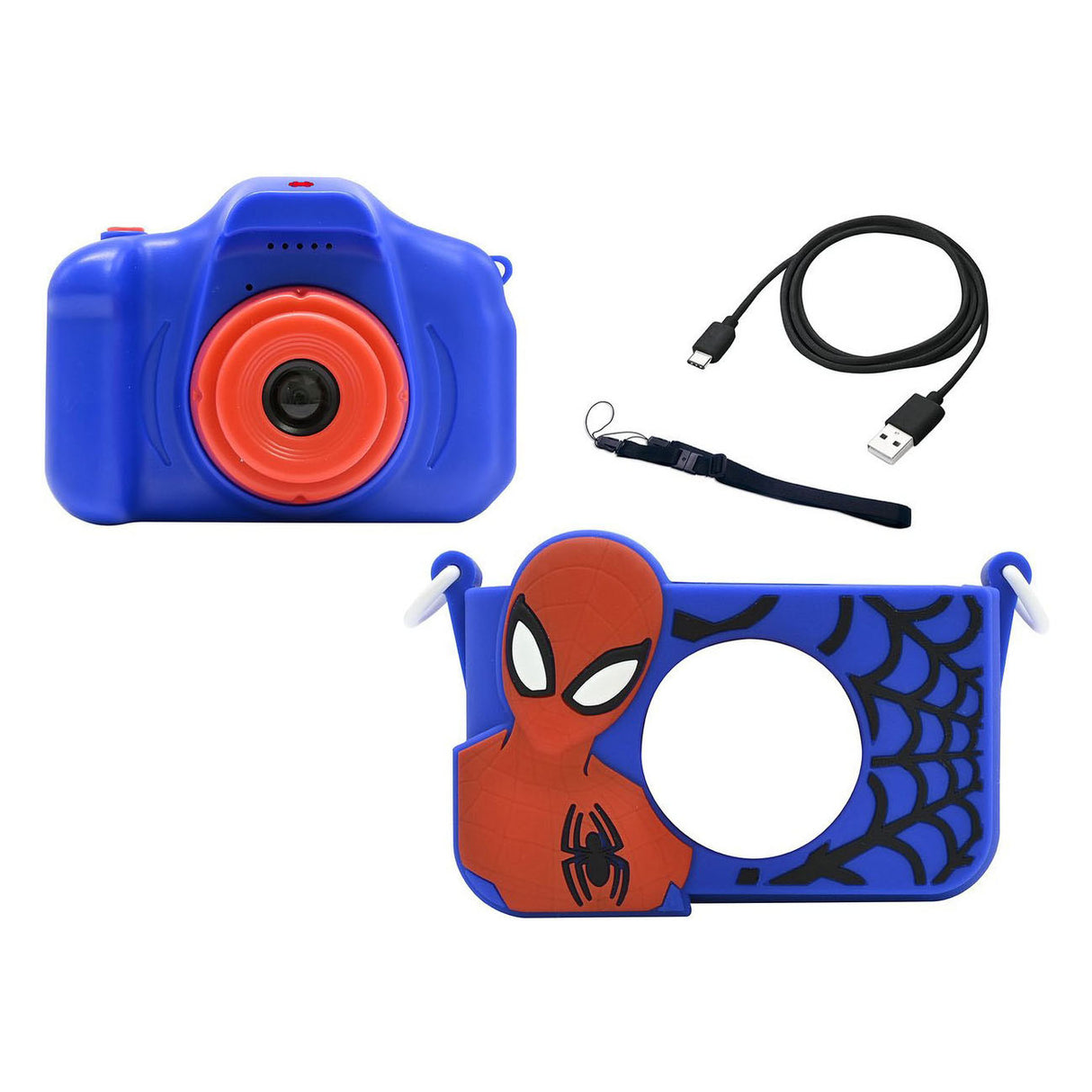 Appareil photo pour enfants Lexibook avec protection Spider-Man
