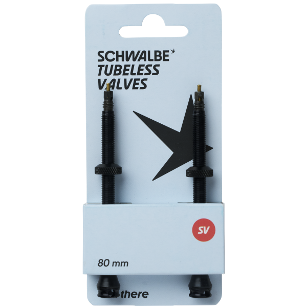 Jeu de valves Schwalbe tubeless 80mm