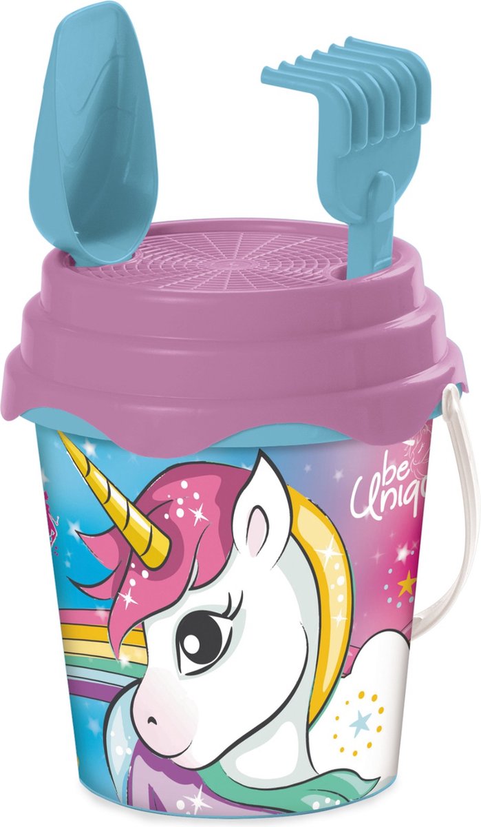Ensemble de seaux licorne Mondo 6 pièces avec arrosoir - seau licorne