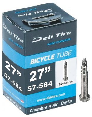 Tube intérieur du pneu de charcuterie SV19 27 pouces 27,5 x 1,75 2,125 47 57-584 SV 43 mm