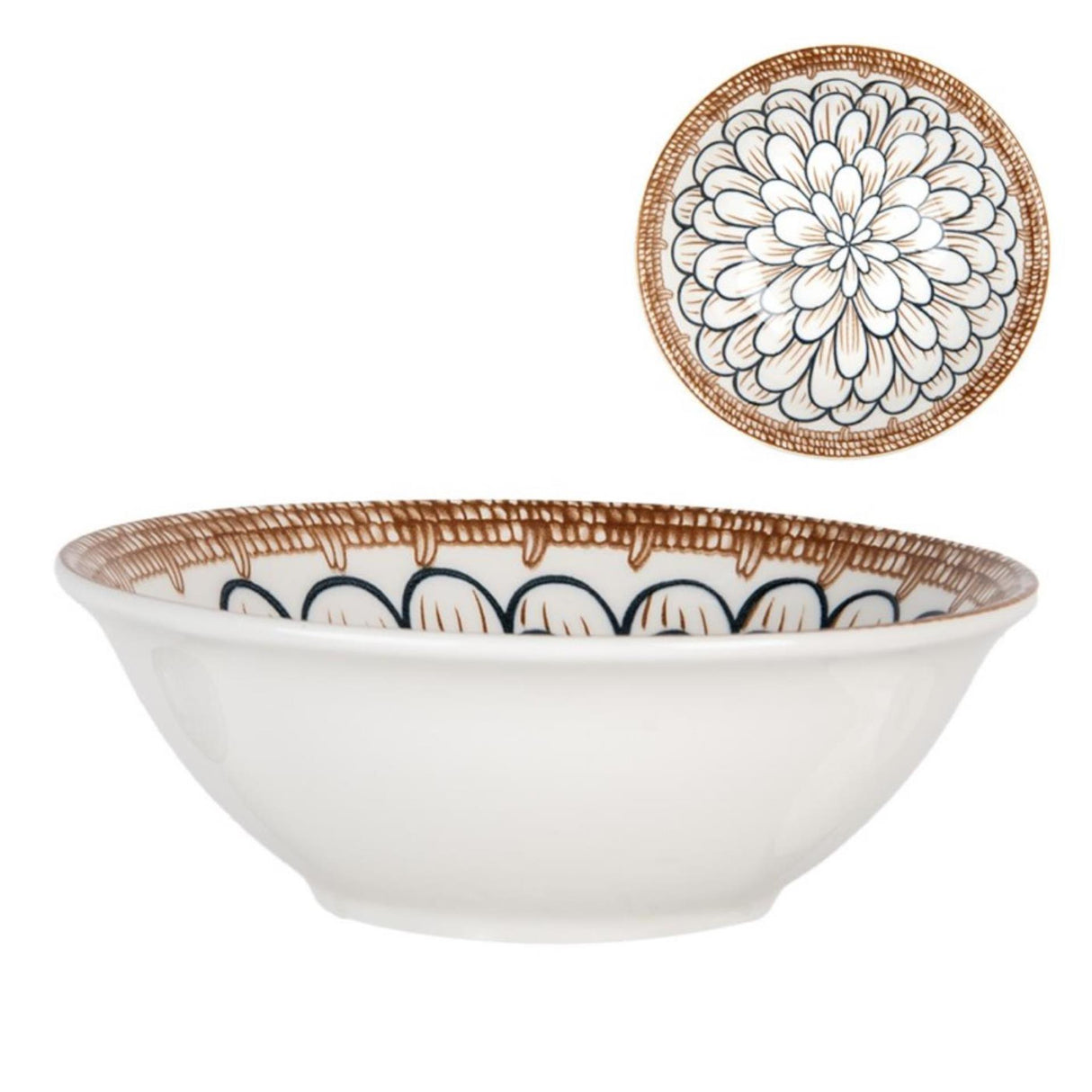 Bol à boeuf Clayre boîte de 8 350ml ø16cm