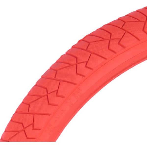 Deli pneu pneu extérieur freestyle 20 x 1,95 54-406 - rouge