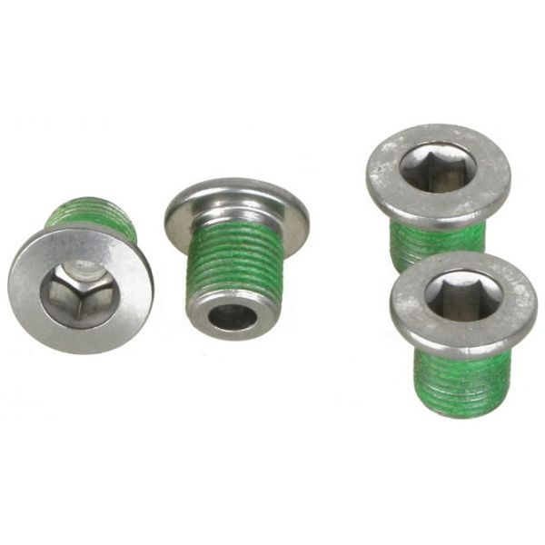 Jeu de boulons de plateau intérieur Shimano m8x8,5 fc-m430 390 divers (4 pièces)