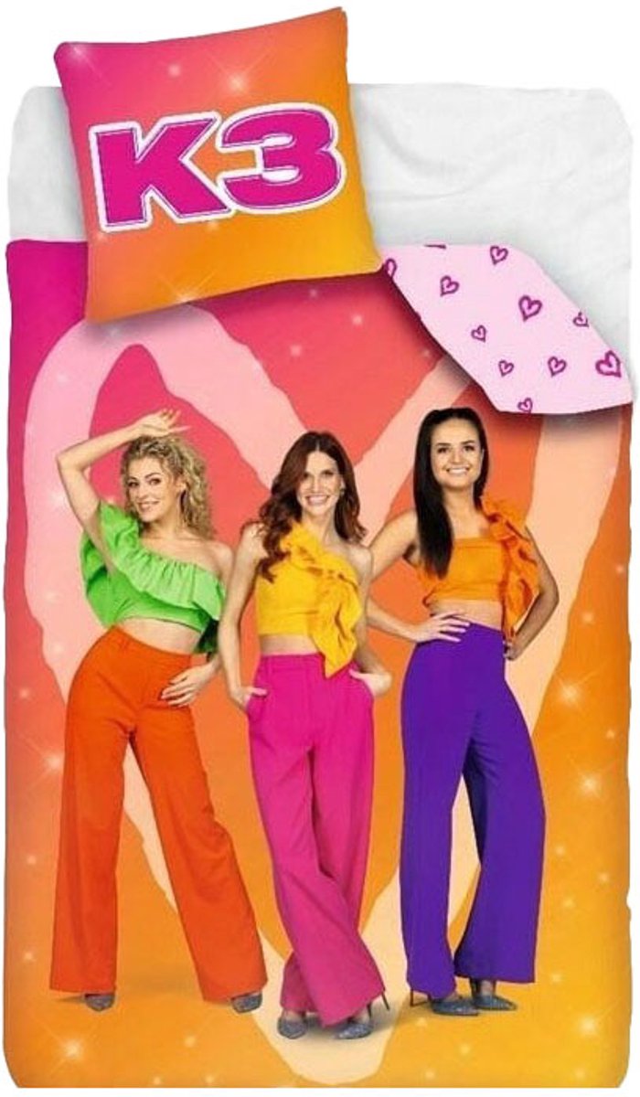 Housse de couette 1 personne Studio 100 k3 - tous coloris