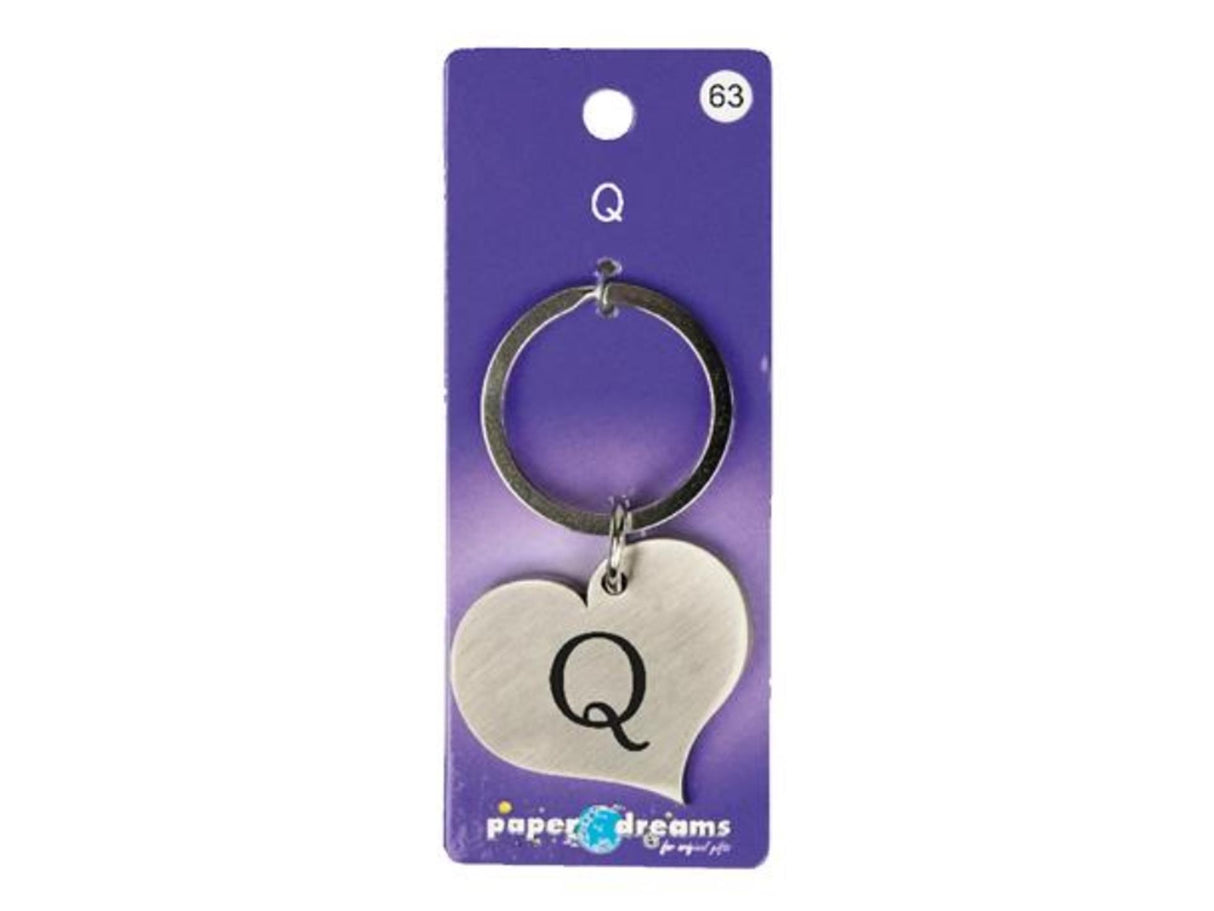 Porte-clés coeur Paperdreams - q