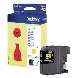 Cartouche d'encre brother lc121y jaune