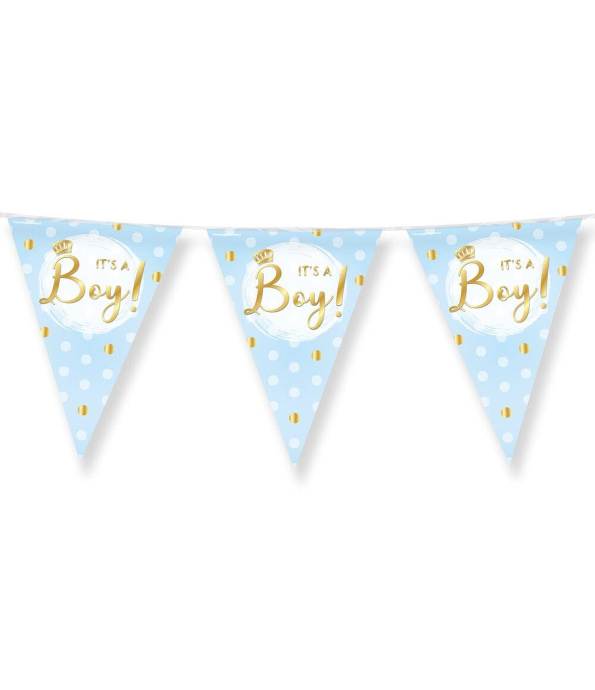 Drapeau de fête Paperdreams c'est un garçon