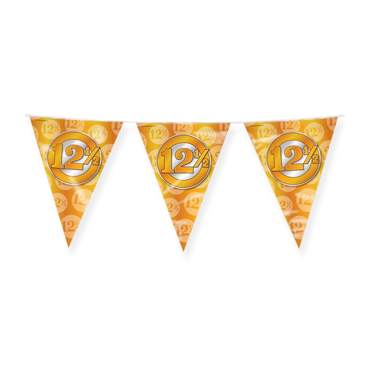 Drapeau de fête Paperdreams marié depuis 12,5 ans