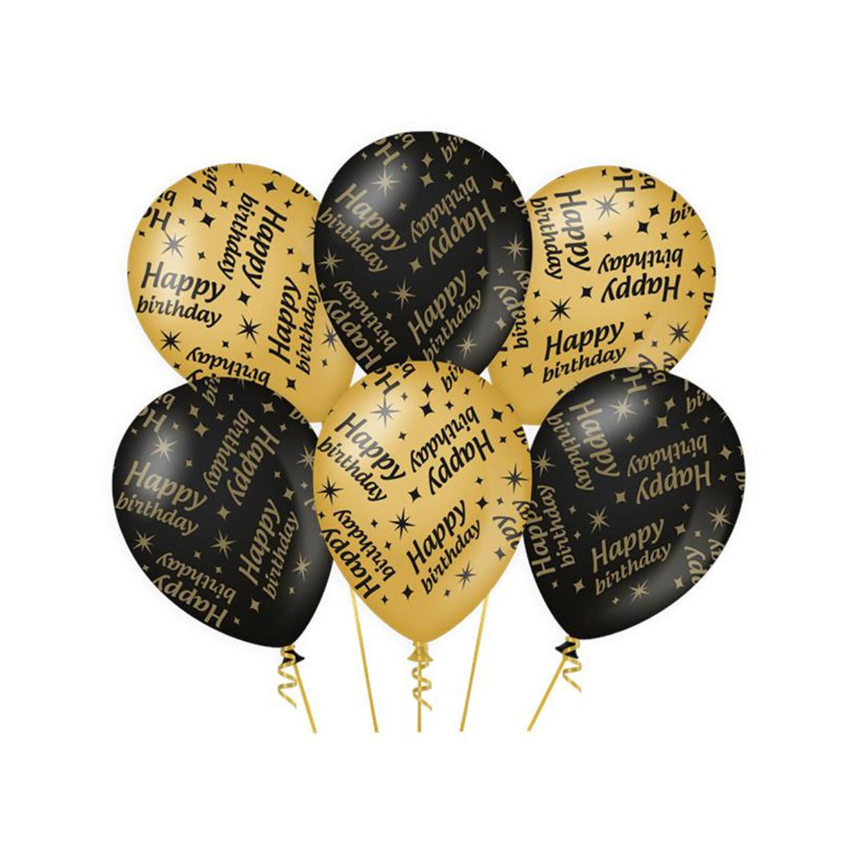 Ballon de fête élégant Paperdreams - joyeux anniversaire 6pcs