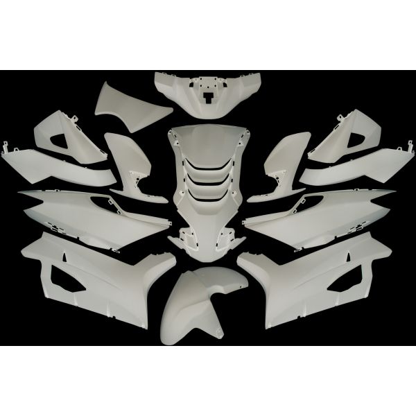 Edge Storge 14-Piece for Peugeot SpeedFight 4 - Blanc brillant