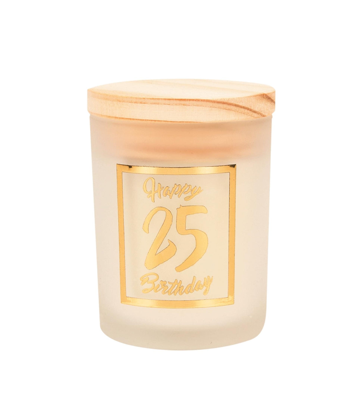 Bougie parfumée Paperdreams petite or blanc - 25 ans