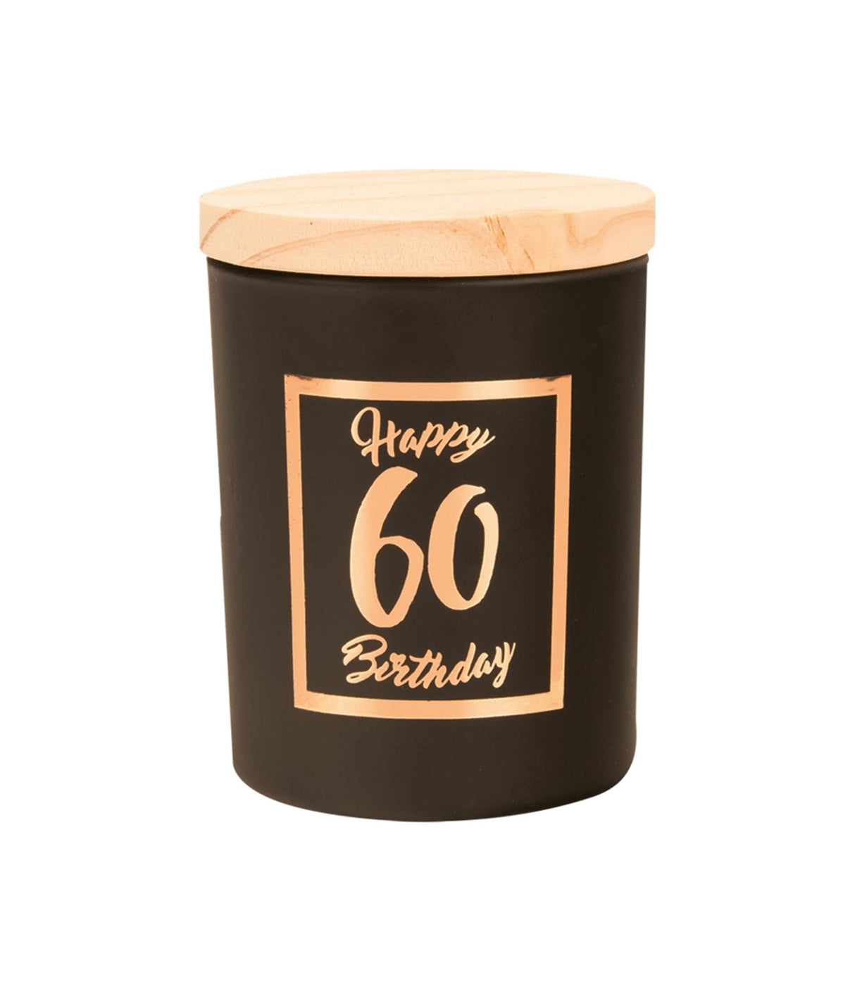 Bougie parfumée Paperdreams petite rose noir - 60 ans