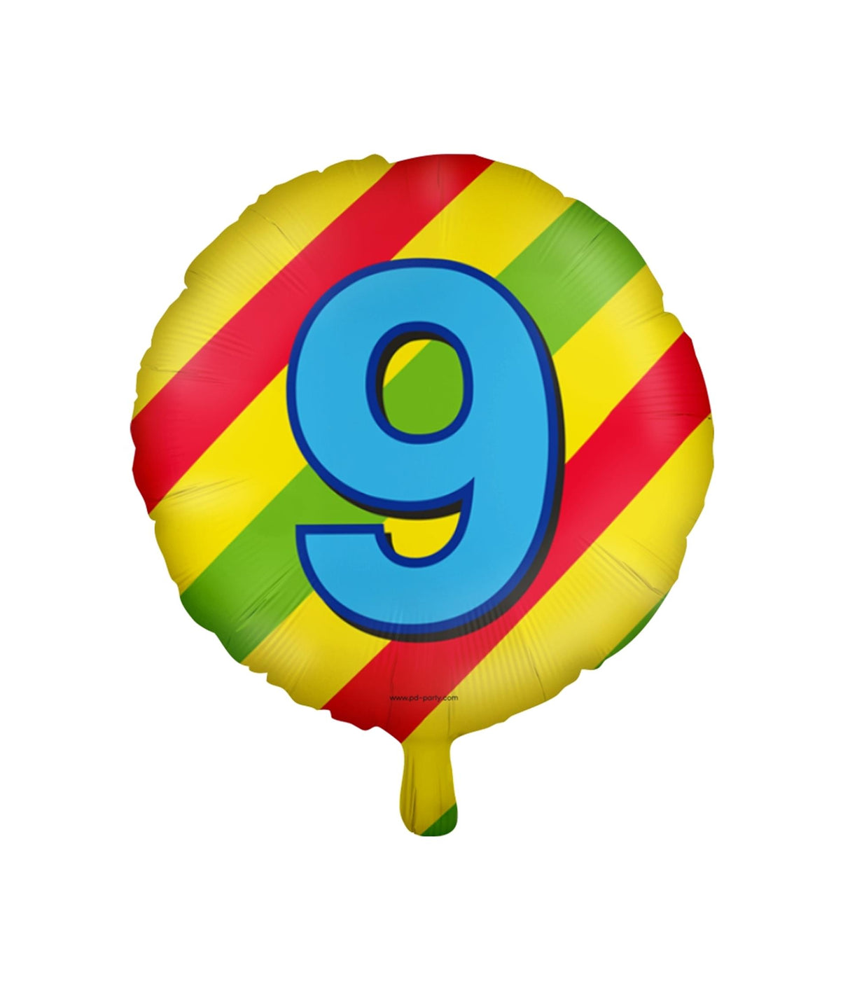 Ballon aluminium Happy Paperdreams - 9 ans