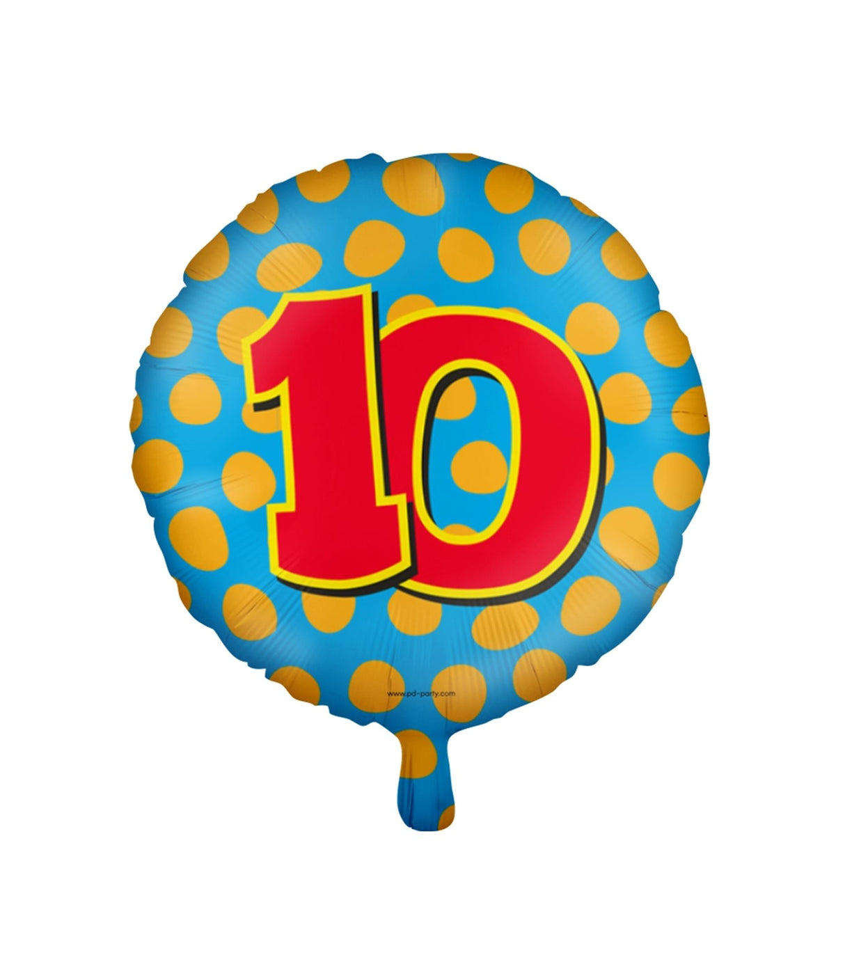 Ballon aluminium Happy Paperdreams - 10 ans