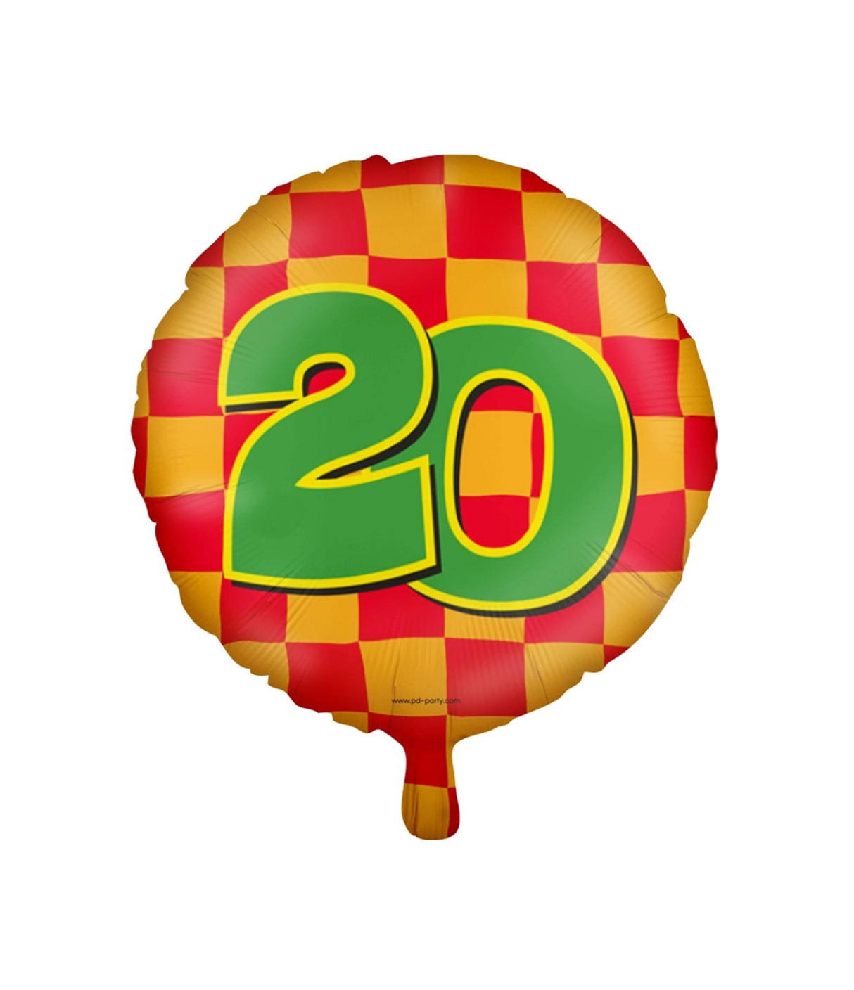 Ballon aluminium Happy Paperdreams - 20 ans