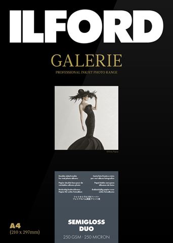 Ilford galerie semi-brillant duo 250g a4 100 feuilles