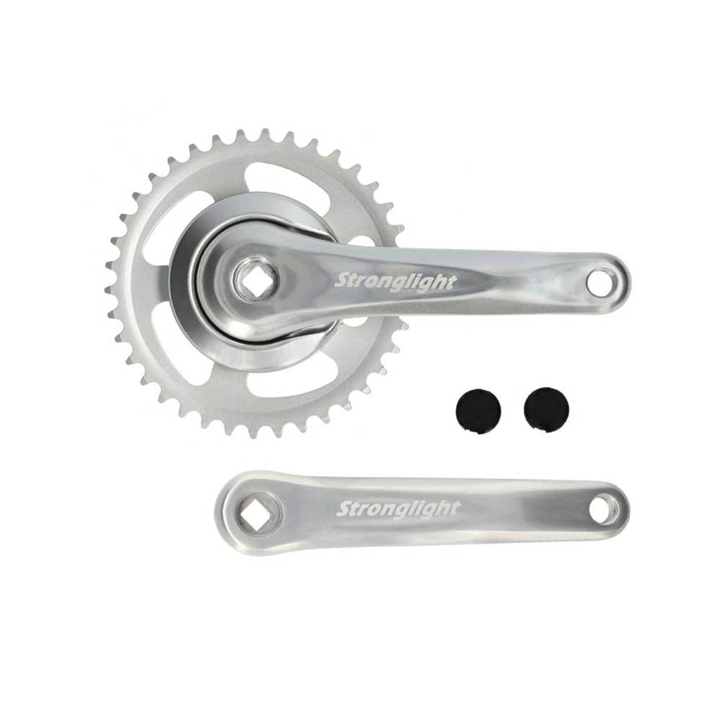 Pédalier Stronglight Earth pédalier strongl.earth 38t 170mm sil.
