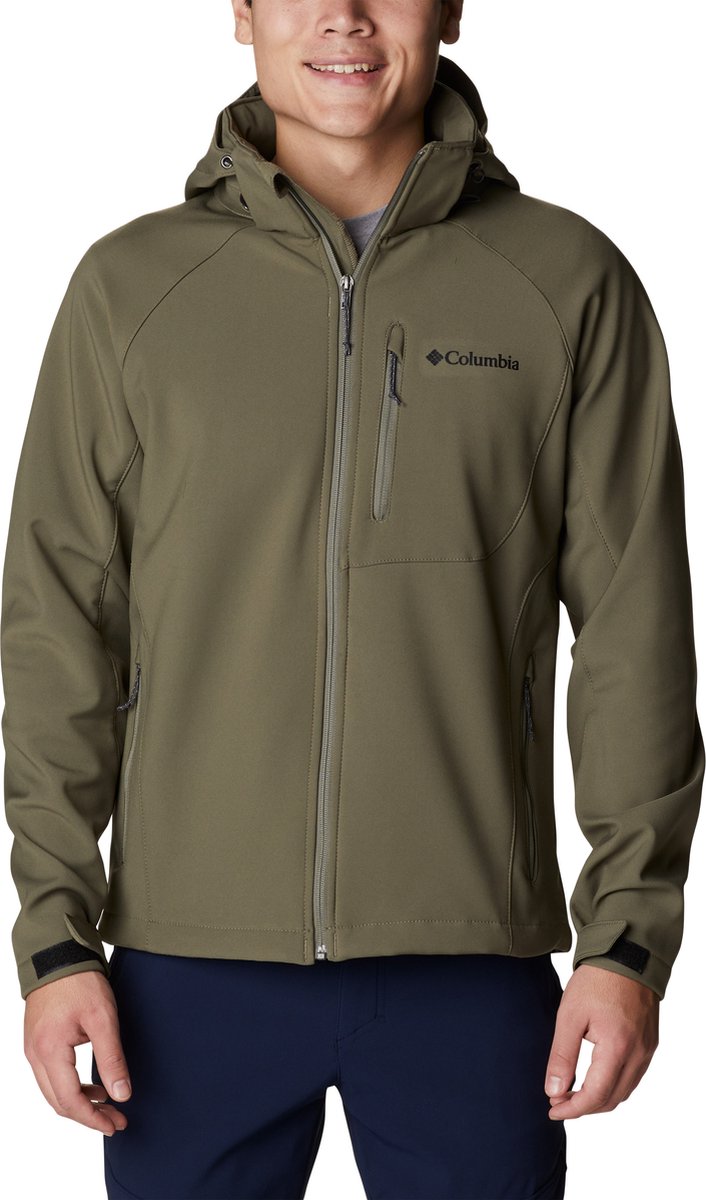 Veste d'extérieur Softshell Columbia Cascade Ridge™ III pour homme - Vert pierre - Taille XXL