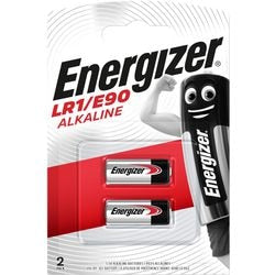 Energizer alcalin 1,5v lr1 e90 blister 2 pièces