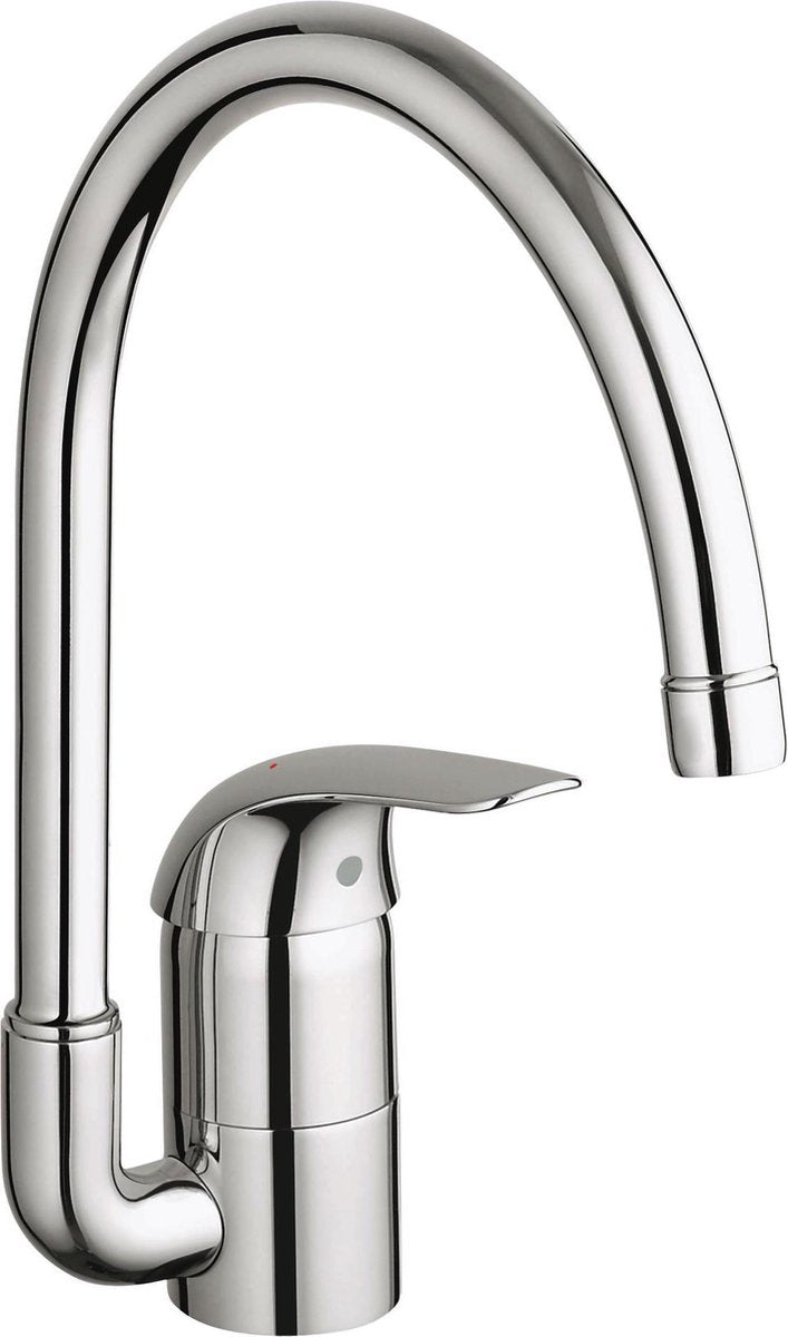 Robinet de cuisine Grohe euro - bec pivotant - chrome