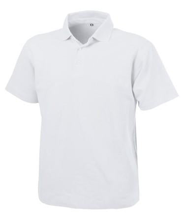 Dassy polo leon coton blanc s