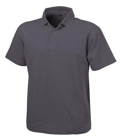 Dassy polo leon coton gris m