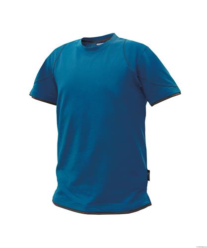 Dassy t-shirt cinétique bleu azur gris s