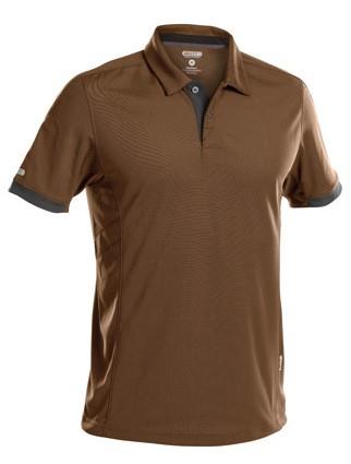 Dassy polo traxion marron gris s